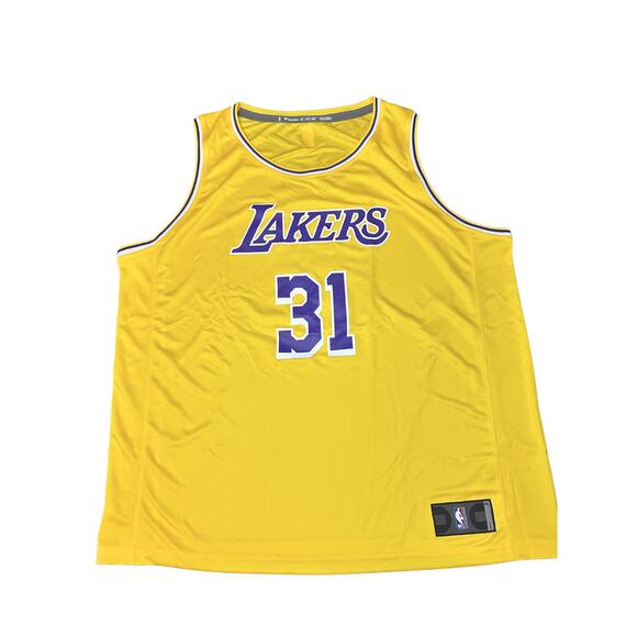 Fanatics NBA Los Angeles Lakers Thomas Bryant #31 Yellow Jersey - Size XXL - Picture 2 of 6